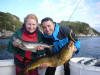 Hechtangeln und Fjordfischen auf Tysnes