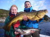 Hechtangeln und Fjordfischen auf Tysnes