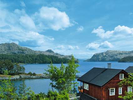 Ferienhaus auf Tysnes